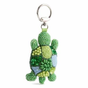Beaded Turtle Bag Charm