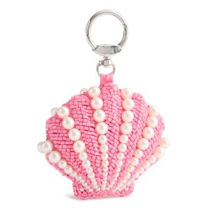 Beaded Shell Bag Charm